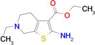 Ethyl 2-amino-6-ethyl-4,5,6,7-tetrahydrothieno-[2,3-c]-pyridine-3-carboxylate