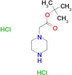 tert-Butylpiperazin-1-yl-acetate dihydrochloride