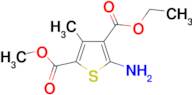 5-Amino-3-methyl-thiophene-2,4-dicarboxylic acid -4-ethyl ester 2-methyl ester