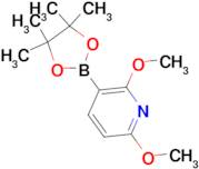 2,6-Dimethoxy-5(3)-(4,4,5,5-tetramethyl-1,3,2-dioxaborolan-2-yl)pyridine