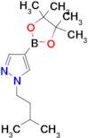 1-(3-Methylbutyl)-4-(4,4,5,5-tetramethyl-1,3,2-dioxaborolan-2-yl-1H-pyrazole