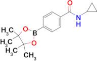 N-(Cyclopropyl)-4-(4,4,5,5-tetramethyl-1,3,2-dioxaborolan-2-yl)benzamide