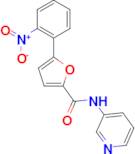 5-(2-Nitrophenyl)-furan-2-carboxylic acidpyridin-3-ylamide