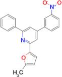 2-(5-Methyl-furan-2-yl)-4-(3-nitro-phenyl)-6-phenyl-pyridine