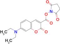 Succinimidyl 7-diethylaminocoumarin-3-carboxylate