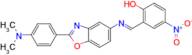 2-{[2-(4-Dimethylamino-phenyl)-benzooxazol-5-yl-imino]-methyl}-4-nitro-phenol