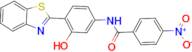 N-(4-Benzothiazol-2-yl-3-hydroxy-phenyl)-4-nitro-benzamide