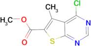 Methyl 4-chloro-5-methyl-thieno[2,3-d]pyrimidine-6-carboxylate