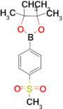 2-(4-Methanesulfonylphenyl)-4,4,5,5-tetramethyl-1,3,2-dioxaborolane