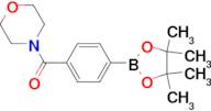 Morpholin-4-yl-[4-(4,4,5,5-tetramethyl-1,3,2-dioxaborolan-2-yl)-phenyl]-methanone