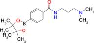 N-(3-Dimethylaminopropyl)-4-(4,4,5,5-tetramethyl-1,3,2-dioxaborolan-2-yl)benzamide