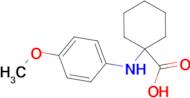 1-(4-Methoxy-phenylamino)-cyclohexanecarboxylic acid