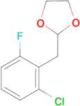 1-Chloro-3-fluoro-2-(1,3-dioxolan-2-ylmethyl)benzene