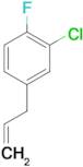 3-(3-Chloro-4-fluorophenyl)-1-propene