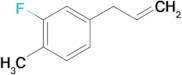 3-(3-Fluoro-4-methylphenyl)-1-propene