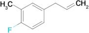 3-(4-Fluoro-3-methylphenyl)-1-propene