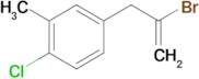 2-Bromo-3-(4-chloro-3-methylphenyl)-1-propene