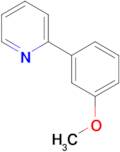 2-(3-Methoxyphenyl)pyridine