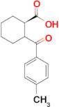 cis-2-(4-Methylbenzoyl)cyclohexane-1-carboxylic acid