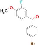 4-Bromo-3'-fluoro-4'-methoxybenzophenone