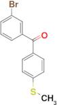 3-Bromo-4'-(methylthio)benzophenone