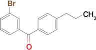 3-Bromo-4'-n-propylbenzophenone