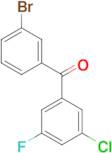 3-Bromo-3'-chloro-5'-fluorobenzophenone