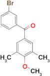 3-Bromo-3',5'-dimethyl-4'-methoxybenzophenone