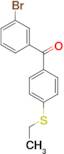 3-Bromo-4'-(ethylthio)benzophenone