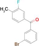 3-Bromo-3'-fluoro-4'-methylbenzophenone