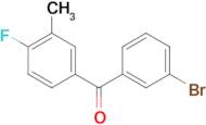 3-Bromo-4'-fluoro-3'-methylbenzophenone