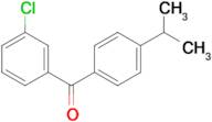 3-Chloro-4'-iso-propylbenzophenone