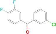 3-Chloro-3',4'-difluorobenzophenone