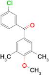 3-Chloro-3',5'-dimethyl-4'-methoxybenzophenone