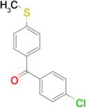 4-Chloro-4'-(methylthio)benzophenone