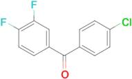 4-Chloro-3',4'-difluorobenzophenone