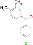 4-Chloro-3',4'-dimethylbenzophenone