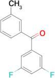 3,5-Difluoro-3'-methylbenzophenone