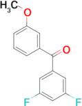 3,5-Difluoro-3'-methoxybenzophenone