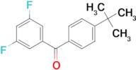 4-tert-Butyl-3',5'-difluorobenzophenone