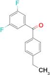 3,5-Difluoro-4'-ethylbenzophenone