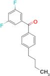 4-n-Butyl-3',5'-difluorobenzophenone