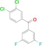 3,4-Dichloro-3',5'-difluorobenzophenone