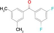 3,5-Difluoro-3',5'-dimethylbenzophenone