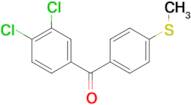 3,4-Dichloro-4'-(methylthio)benzophenone