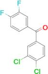 3,4-Dichloro-3',4'-difluorobenzophenone