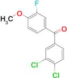 3,4-Dichloro-3'-fluoro-4'-methoxybenzophenone