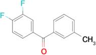 3,4-Difluoro-3'-methylbenzophenone