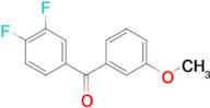 3,4-Difluoro-3'-methoxybenzophenone