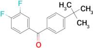 4-tert-Butyl-3',4'-difluorobenzophenone